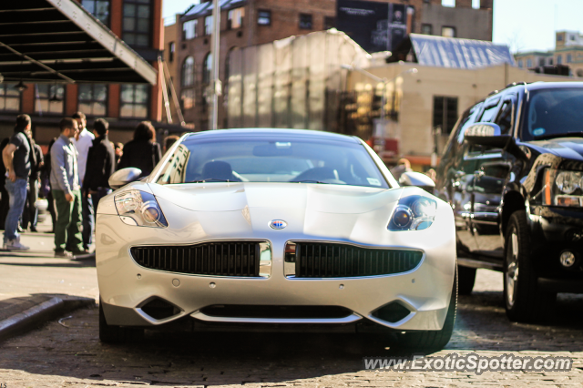 Fisker Karma spotted in Manhattan, New York