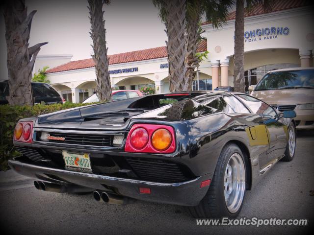 Lamborghini Diablo spotted in Palm Beach, Florida