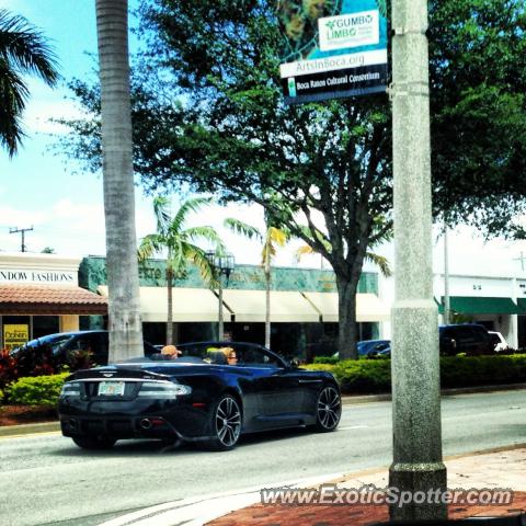 Aston Martin DBS spotted in Boca Raton, Florida