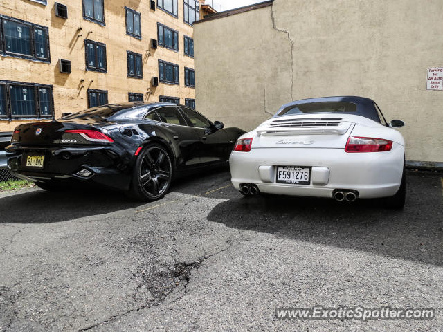 Fisker Karma spotted in Fort Lee, New Jersey