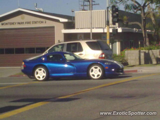 Dodge Viper spotted in Monterey Park, United States