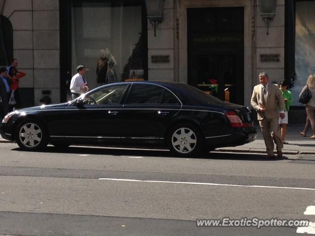 Mercedes Maybach spotted in Manhattan, New York