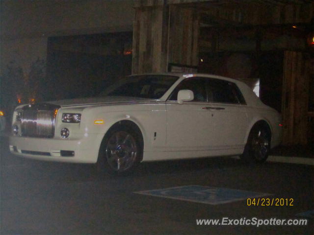 Rolls Royce Phantom spotted in Carmel Valley, California