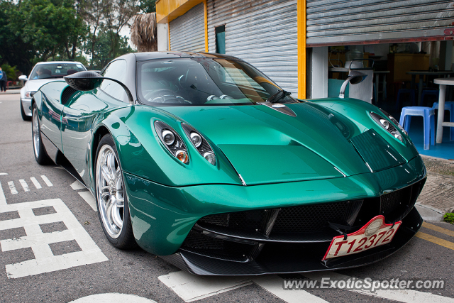 Pagani Huayra spotted in Hong Kong, China