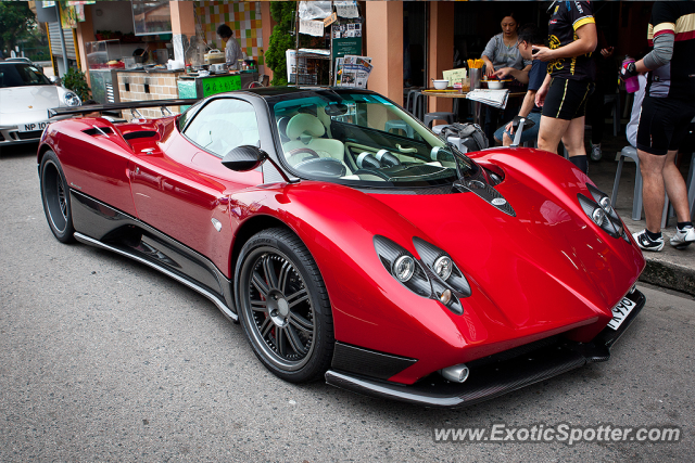 Pagani Zonda spotted in Hong Kong, China