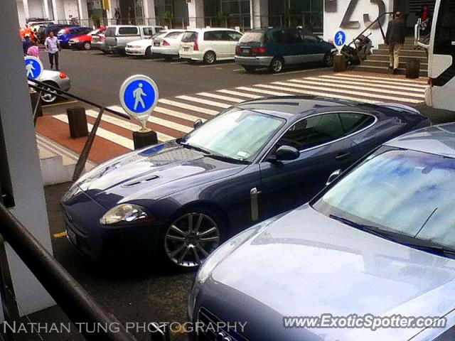 Jaguar XKR spotted in Auckland, New Zealand