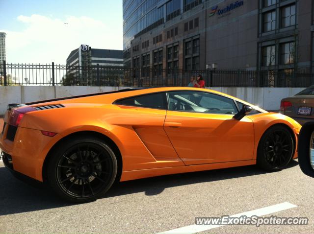 Lamborghini Gallardo spotted in Baltimore, Maryland