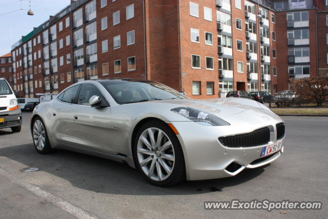 Fisker Karma spotted in København, Denmark