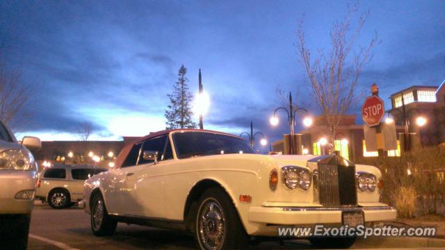 Rolls Royce Corniche spotted in Aurora, Colorado