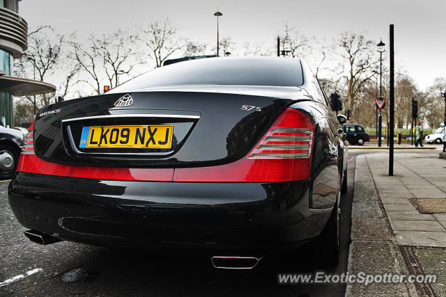 Mercedes Maybach spotted in London, United Kingdom