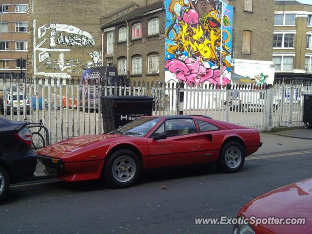 Ferrari 308 spotted in LONDON, United Kingdom
