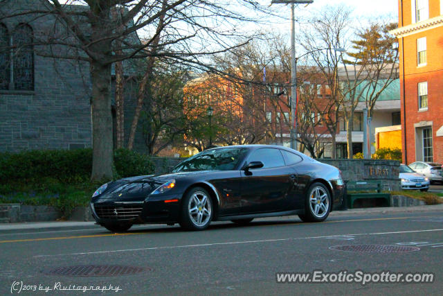 Ferrari 612 spotted in Greenwich, Connecticut
