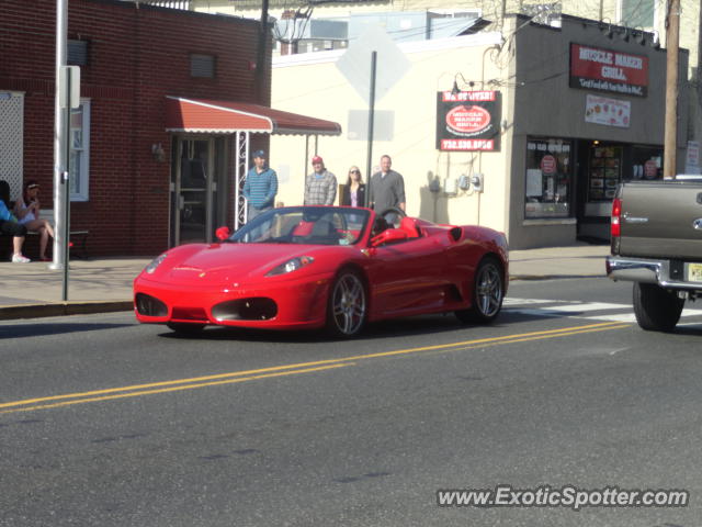Ferrari F430 spotted in Red Bank, New Jersey