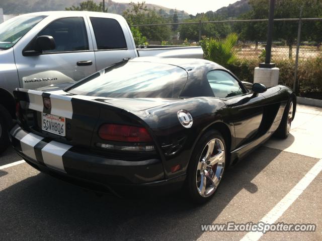 Dodge Viper spotted in Pomona, California