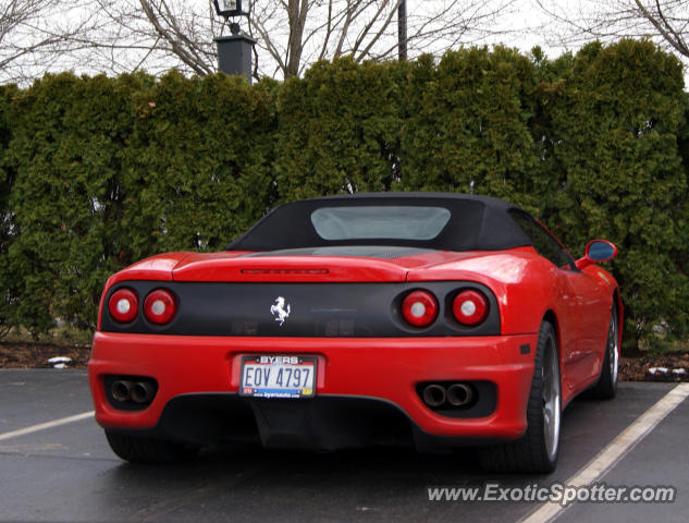 Ferrari 360 Modena spotted in New Albany, Ohio