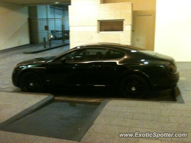 Bentley Continental spotted in Dallas, Texas