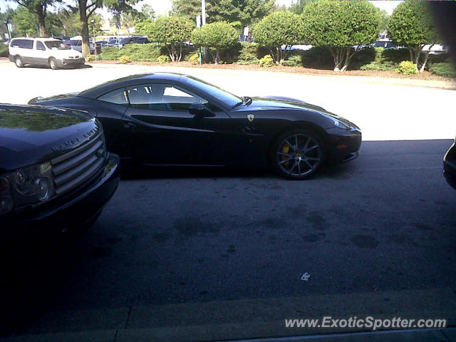 Ferrari California spotted in Chattanooga, Tennessee