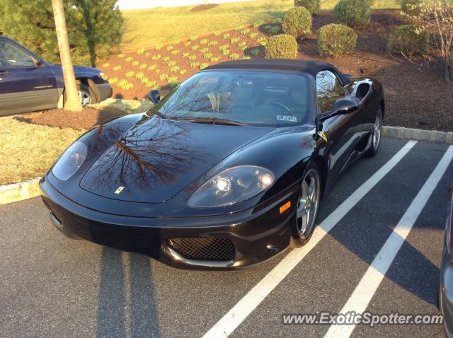 Ferrari 360 Modena spotted in Center valley, Pennsylvania
