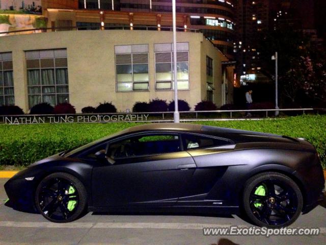 Lamborghini Gallardo spotted in Shanghai, China