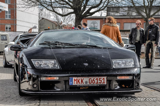 Lamborghini Diablo spotted in Frankfurt, Germany