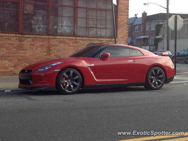 Nissan GT-R spotted in Queens, NEW YORK, United States