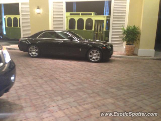 Rolls-Royce Ghost spotted in Bonita springs, Florida