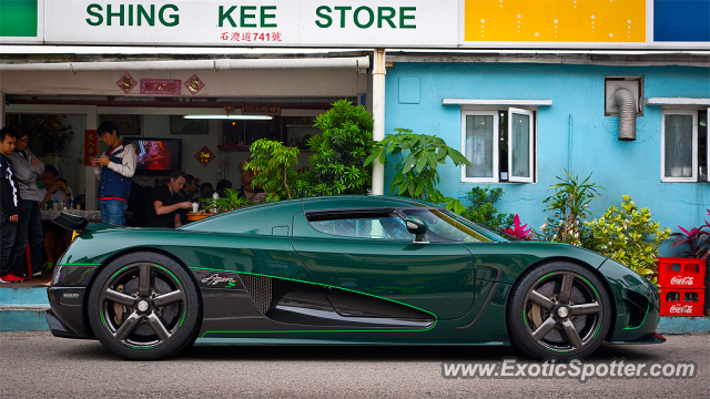 Koenigsegg Agera spotted in Hong Kong, China