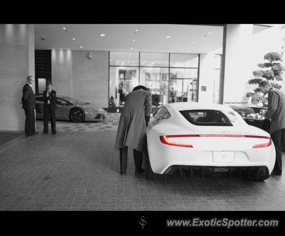 Aston Martin One-77 spotted in London, United Kingdom