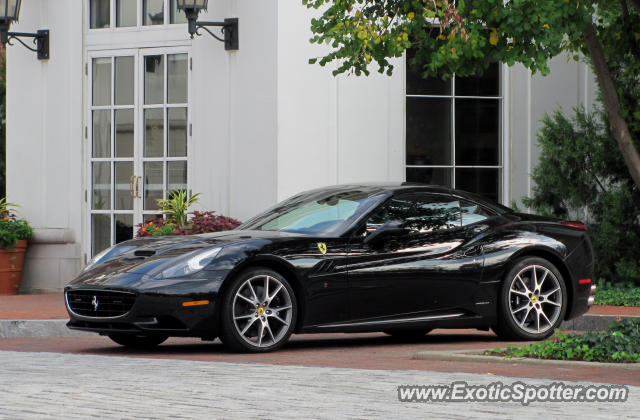 Ferrari California spotted in Columbus, Ohio