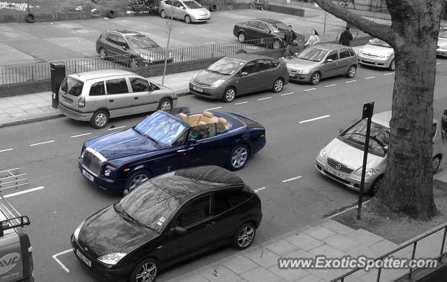 Rolls Royce Phantom spotted in London, United Kingdom