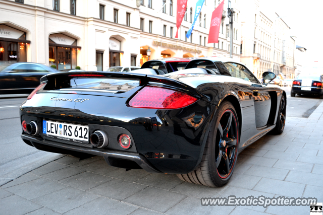 Porsche Carrera GT spotted in Munich, Germany