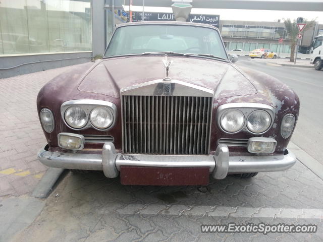 Rolls Royce Silver Shadow spotted in Dubai, United Arab Emirates