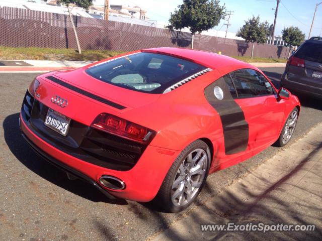 Audi R8 spotted in San bruno, United States