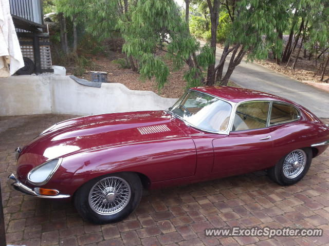 Jaguar E-Type spotted in Perth, Australia