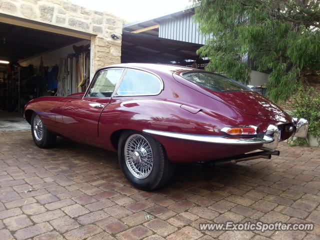 Jaguar E-Type spotted in Perth, Australia