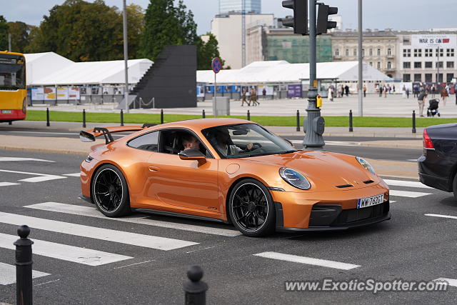 Porsche 911 GT3 spotted in Warsaw, Poland