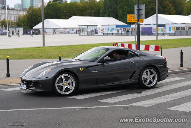 Ferrari 599GTB spotted in Warsaw, Poland