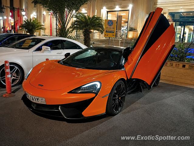 McLaren 570S spotted in Kish Island, Iran