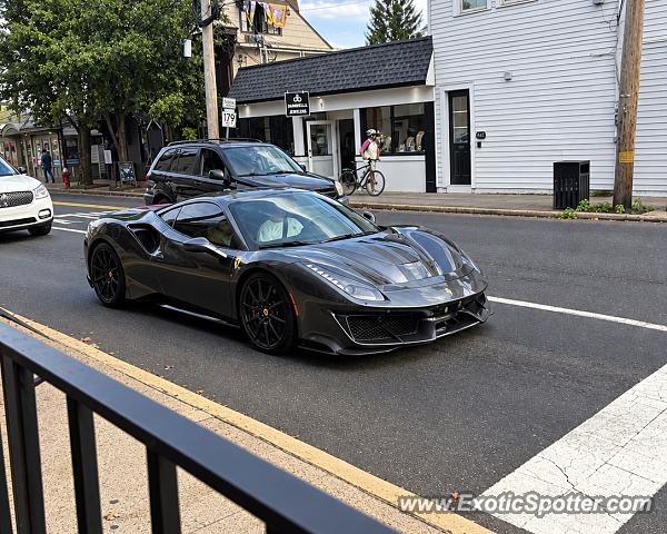 Ferrari 488 GTB spotted in New Hope, Pennsylvania