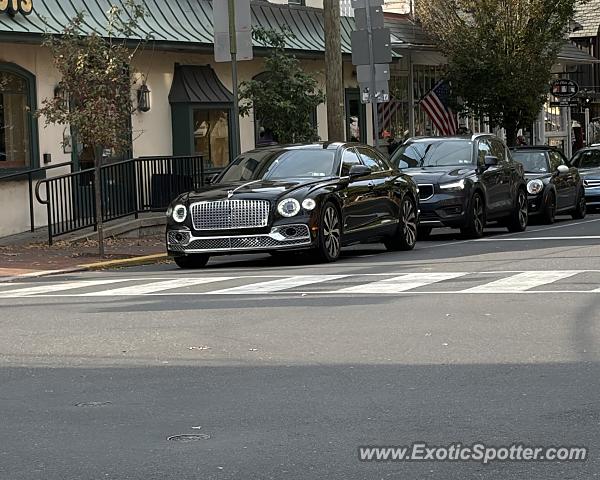 Bentley Mulsanne spotted in New Hope, Pennsylvania