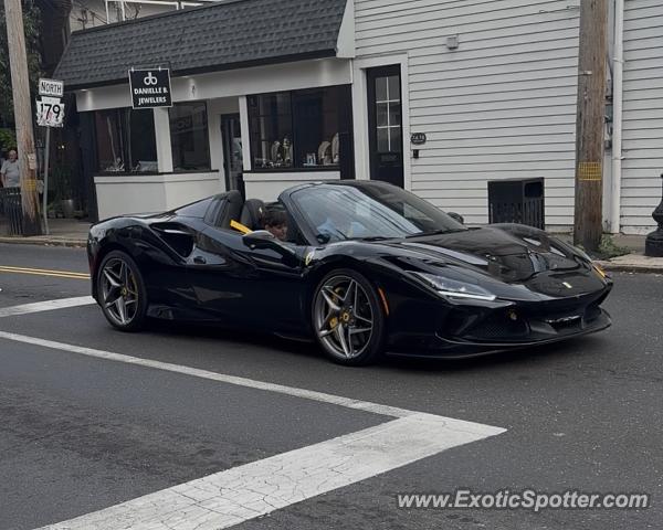 Ferrari F8 Tributo spotted in New Hope, Pennsylvania