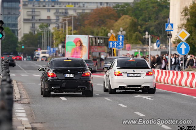 BMW M5 spotted in Warsaw, Poland