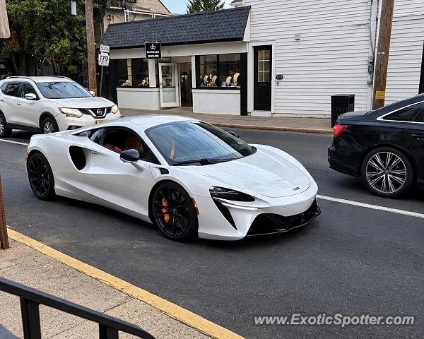 McLaren Artura spotted in New Hope, Pennsylvania