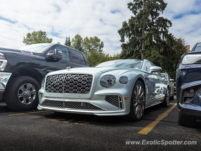 Bentley Flying Spur spotted in South Bend, Indiana