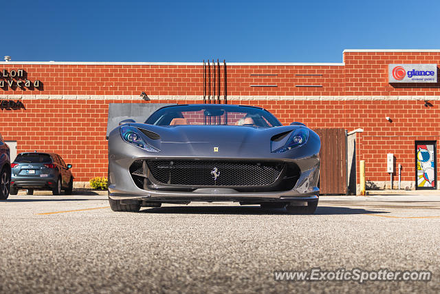 Ferrari 812 Superfast spotted in Granger, Indiana