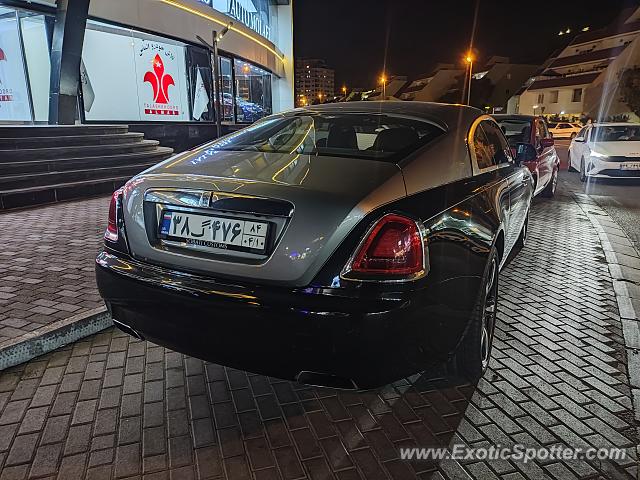 Rolls-Royce Wraith spotted in Kish Island, Iran