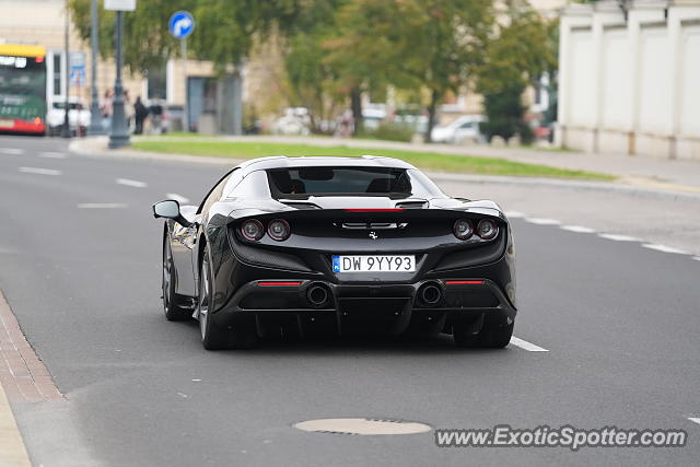 Ferrari F8 Tributo spotted in Warsaw, Poland