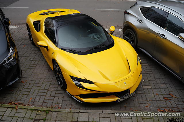 Ferrari SF90 Stradale spotted in Warsaw, Poland