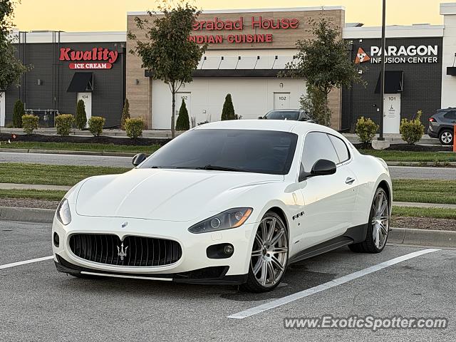 Maserati GranTurismo spotted in Greenwood, Indiana