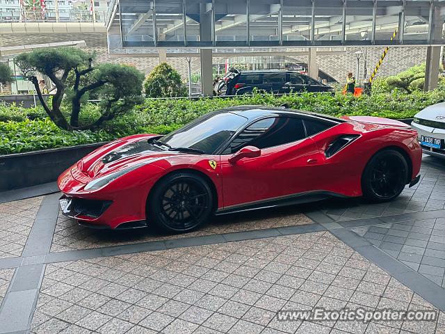 Ferrari 488 GTB spotted in Jakarta, Indonesia